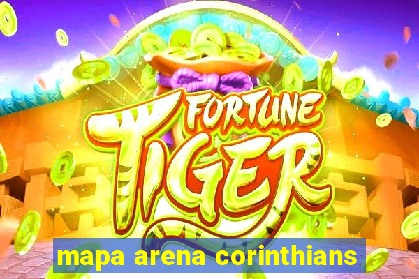 mapa arena corinthians